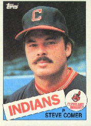 1985 Topps Baseball Cards      788     Steve Comer